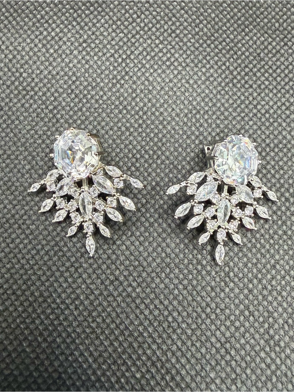 Nordstrom Cubic Zirconia Cluster Stud Earrings